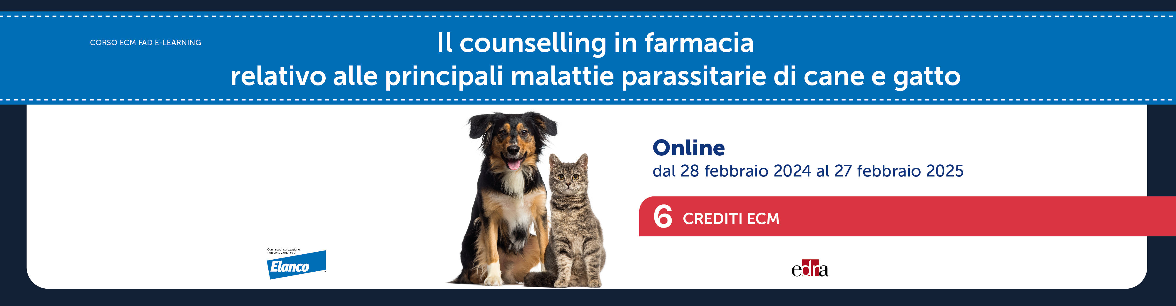 Il counselling in farmacia relativo alle principali malattie parassitarie di cane e gatto